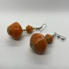 Large Orange Earrings