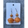 Large Orange Earrings